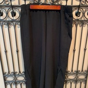 WHBM WIDE LEG CROP DRESS SLACKS